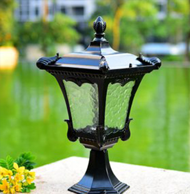 华亭柱头灯 华亭柱头灯