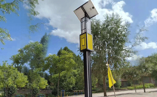 华亭智慧路灯安装