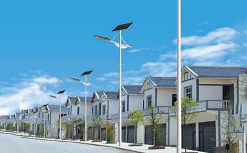 华亭太阳能路灯配置与在乡村道路照明中的应用